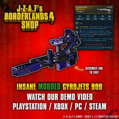 Borderlands modded body - 4✨,