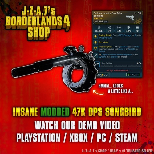 Borderlands modded 47k - 4✨,