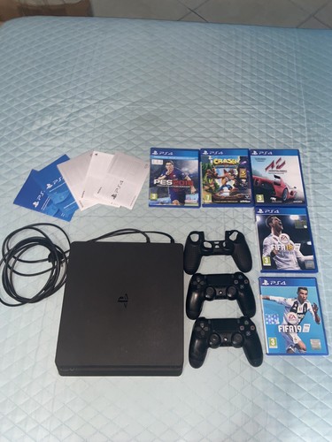 Sony playstation slim 500gb - 4,