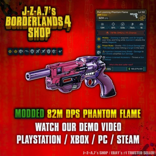 Borderlands pistola - 4✨,