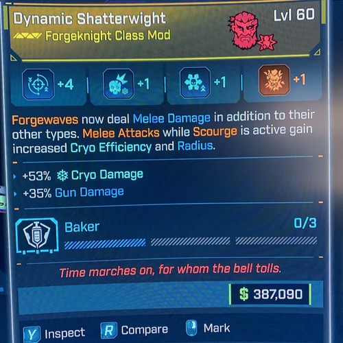 Borderlands lvl 60 amon - borderlands,