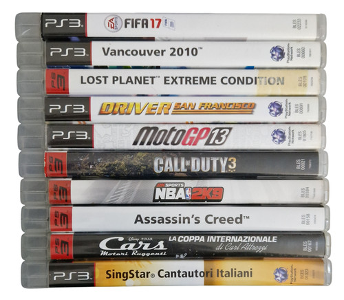 Lotto videogiochi sony - lotto, 10