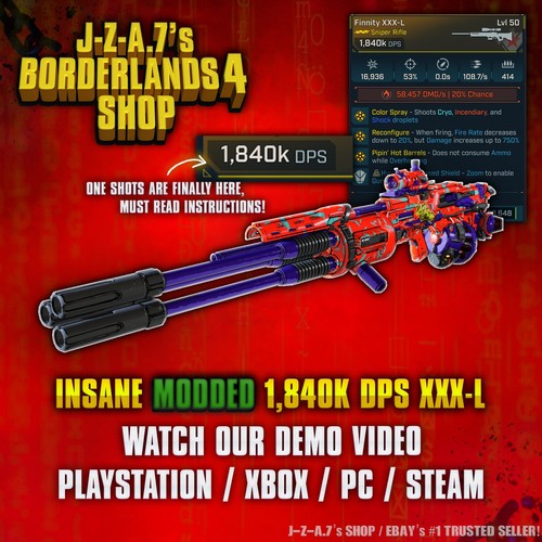 Borderlands modded 1840k - borderlands,