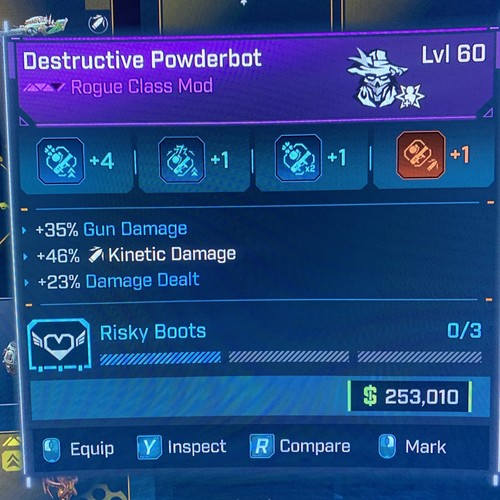 Borderlands lvl 60 c4sh - 4⭐️lvl,